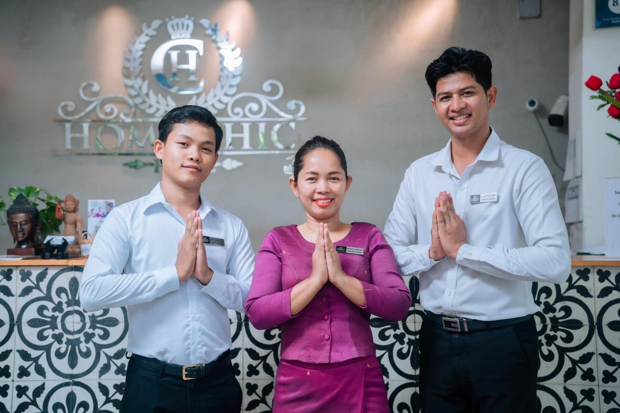 Home Chic Hotel Phnom Penh Eksteriør billede